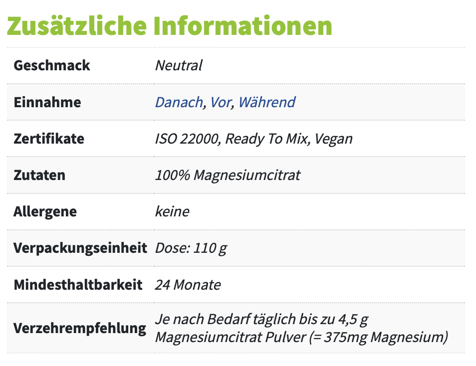 MAGNESIUM CITRAT X-TRA