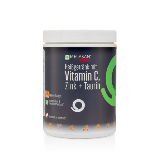 Heißgetränk mit Vitamin C, Zink & Taurin