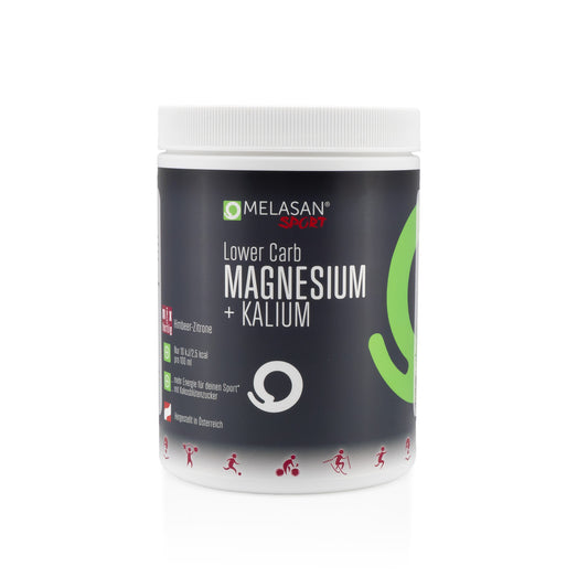 LOWER CARB Magnesium + Kalium Himbeer-Zitrone