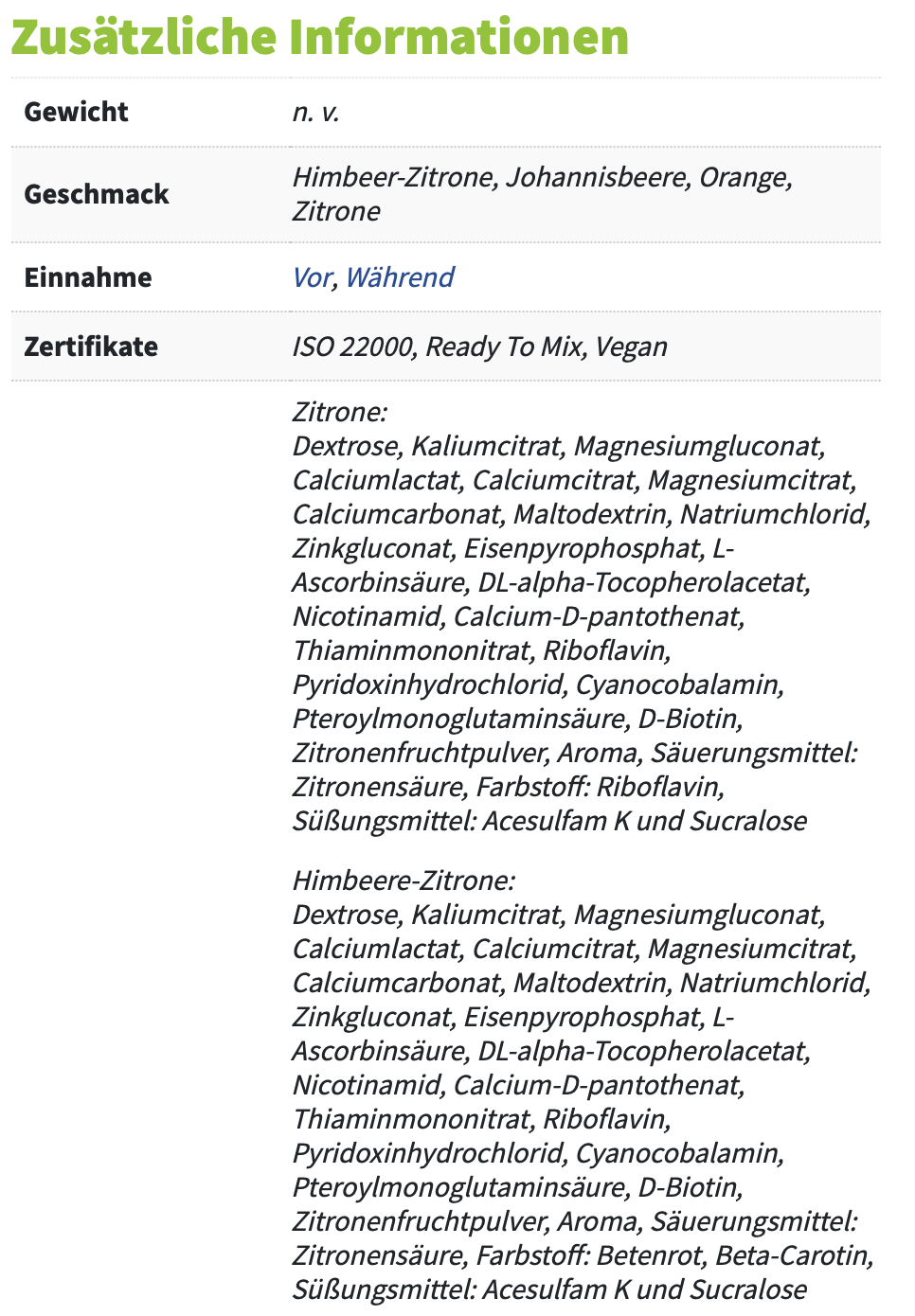 Sportgetränk mit MAGNESIUM + KALIUM